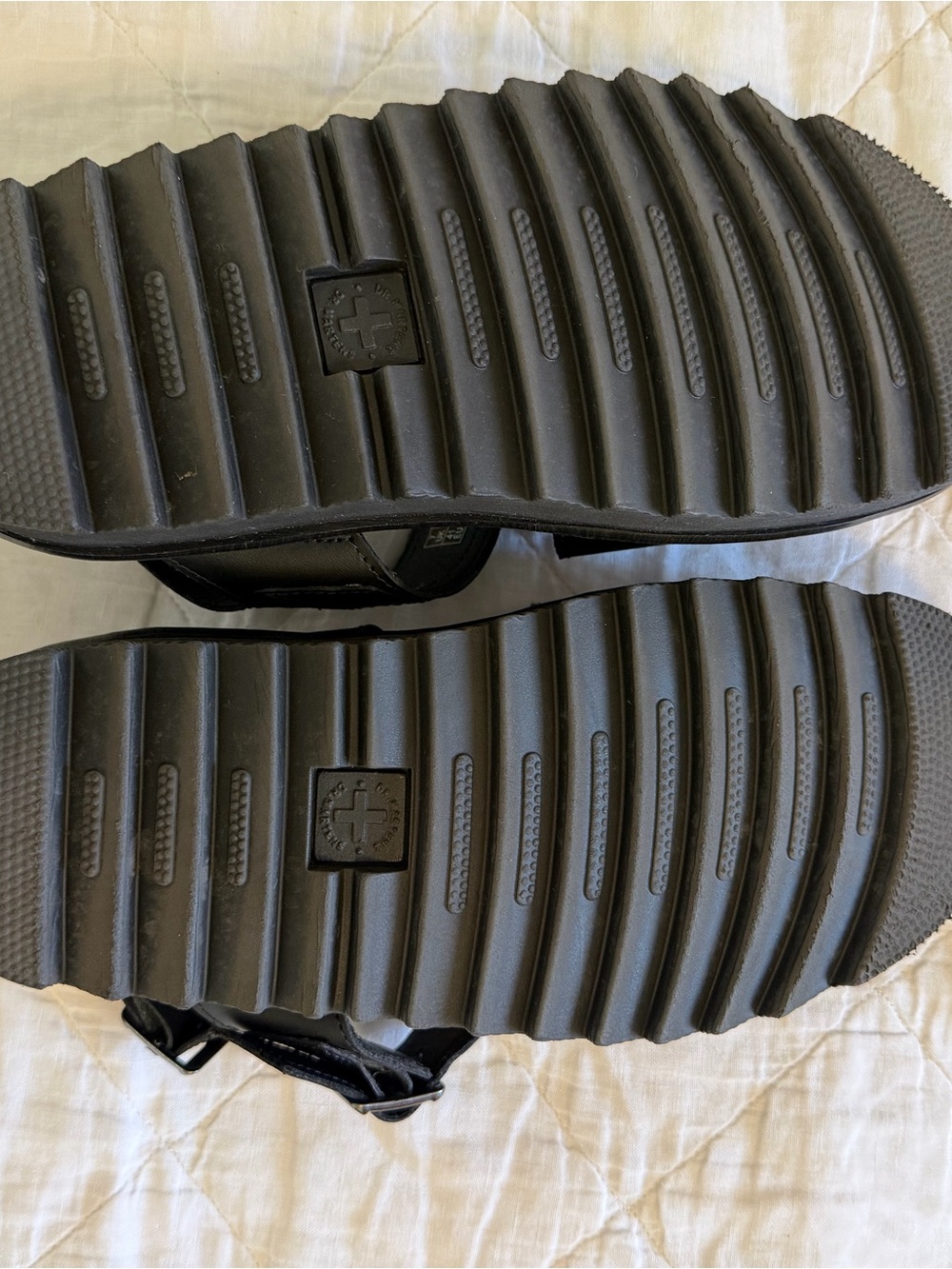 Dr. Martens Women’s Black Leather Strapped Sandals - Picture 5 of 5